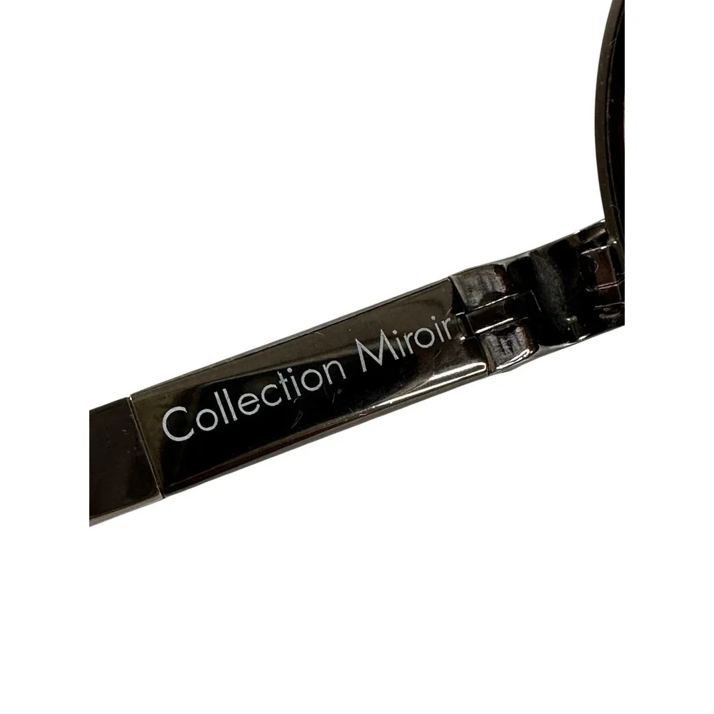 CHANEL Polarized Aviator Metal Frame Brown Lens Women's Sunglasses Silver 